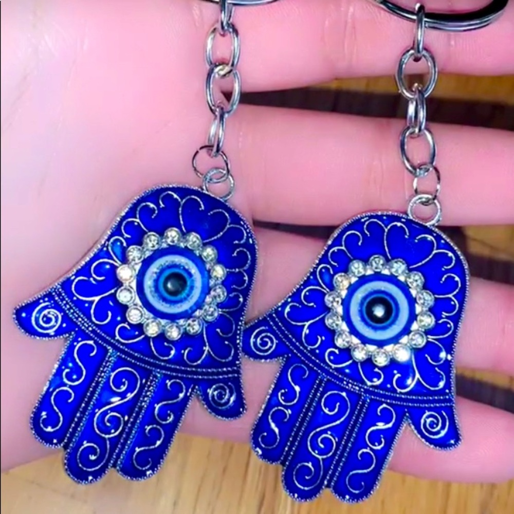 Evil eye keychains
